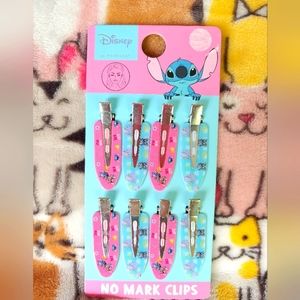 Disney's Stitch no crease hair clips